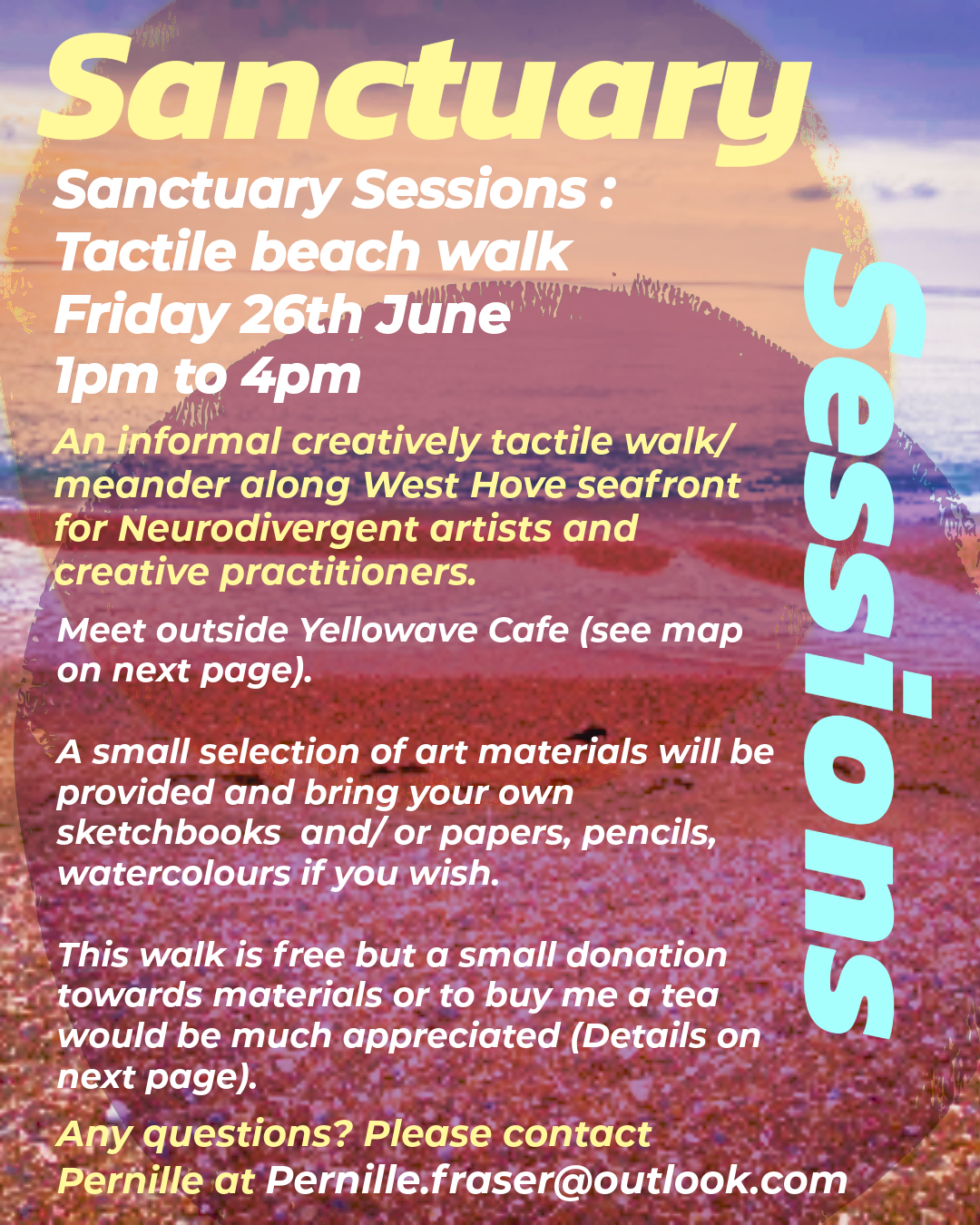 Sanctuary Sessions: Tactile Beach walk 