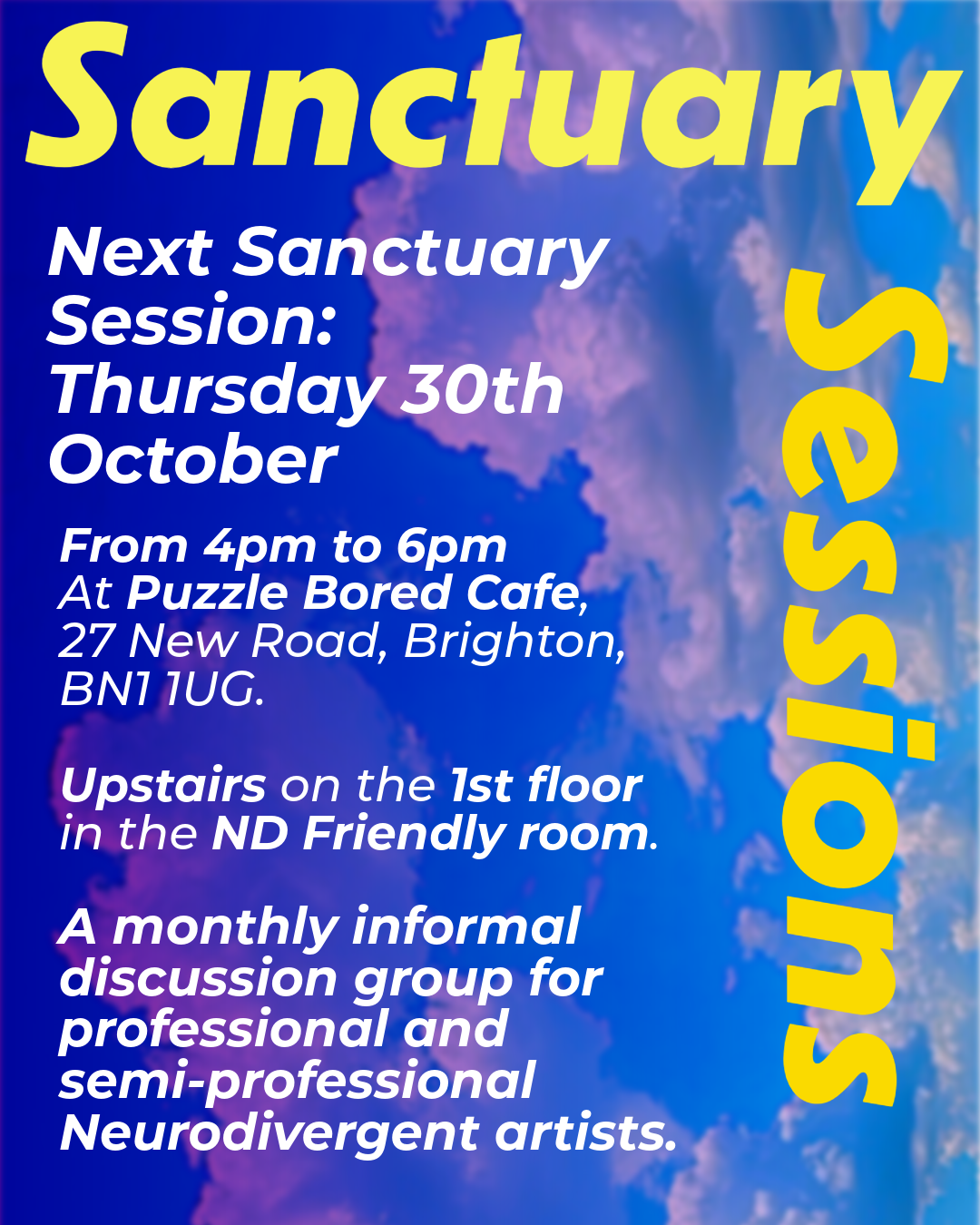 October 2026 Sanctuary Session